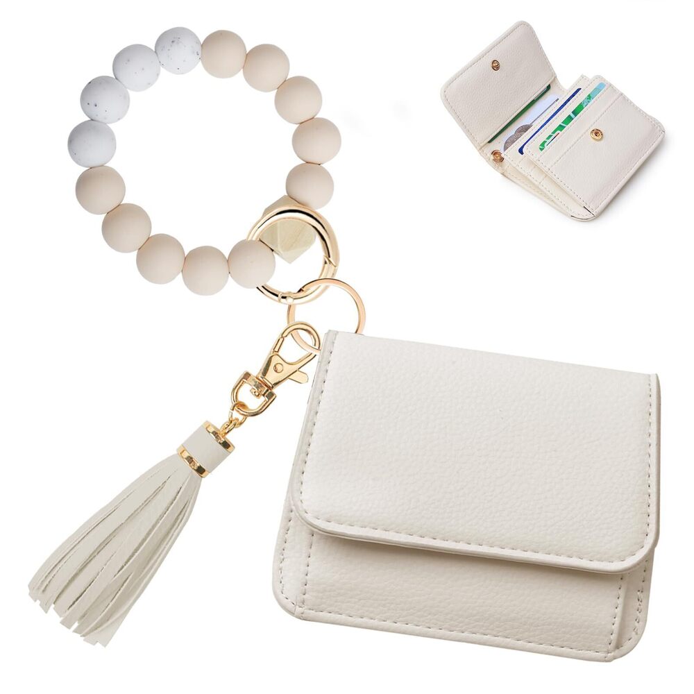 8045 Keychain Wallet RFID Wristlet Wallets ,Small Wallets Key Chain Wallet
